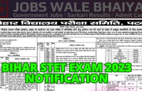 BSEB STET Official Website 2023 Apply Now Fast