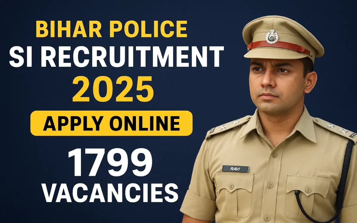 Bihar Police SI Recruitment 2025