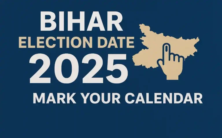 Bihar Election Date Announced 2025